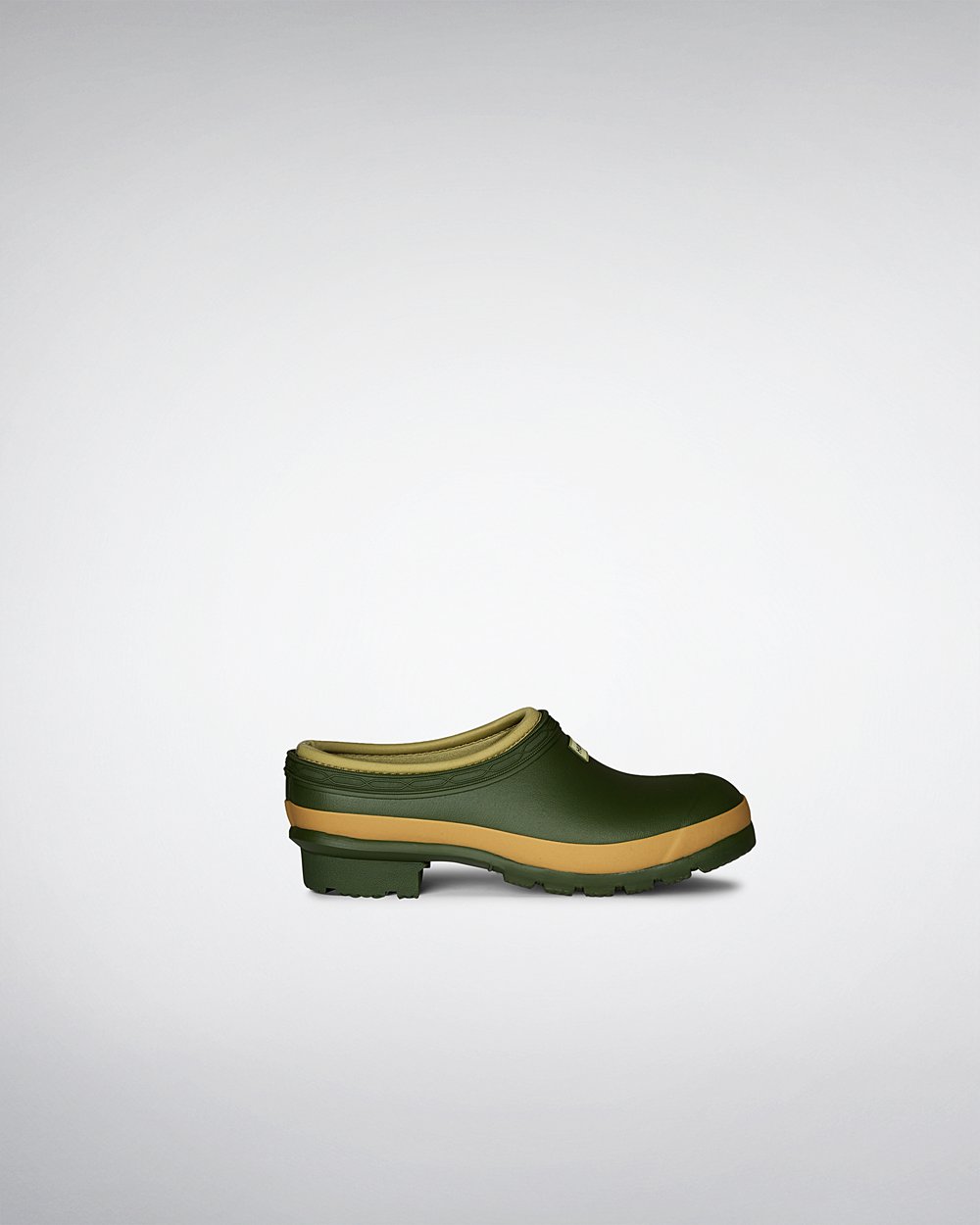 Womens Clogs - Hunter Gardener (72XRJKZFQ) - Green